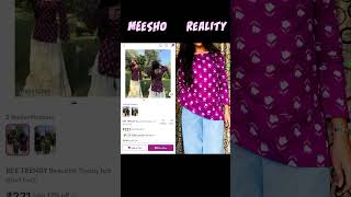 Meesho finds short kurti 💫😲check community post for link#meesho  #subscribemychannel
