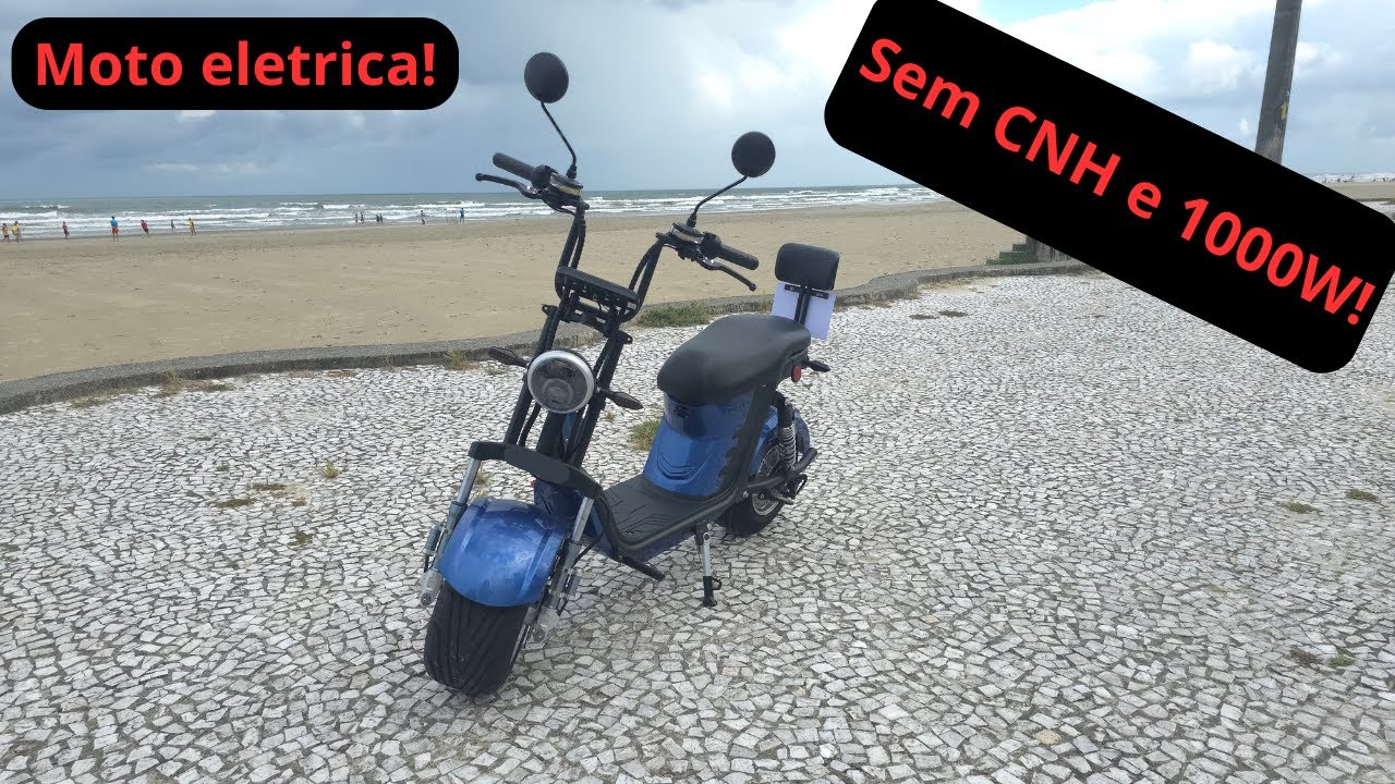 Review - Moto Elétrica x12! Sem CNH e 1000W de potência!