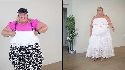 Eloquii Plus Size Try-On Haul: Plus Size Summer Dresses and Sets