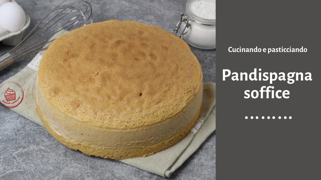 PAN DI SPAGNA BIMBY SOFFICE, PERFETTO DA FARCIRE 🍰🍰🍰