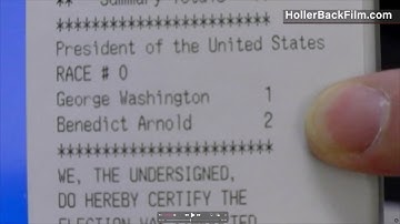 Electronic Voting Machine Hacked by Computer Scientists (AccuVote-TS)