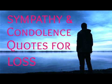 Wideo: Czy współczucie i kondolencje?