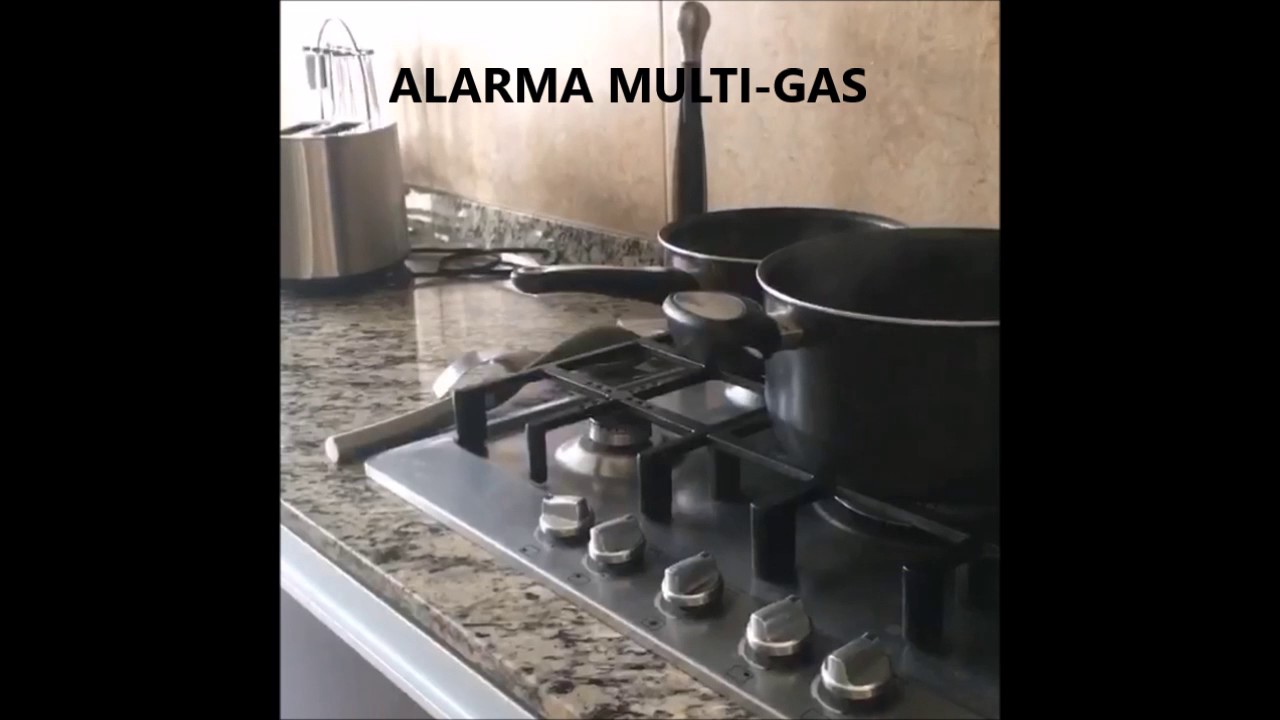 Detector de Gas LP, Natural, Humo y Monóxido de carbono BITWO