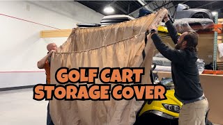 Golf Cart Winter Storage Cover | Dean Team Golf Carts