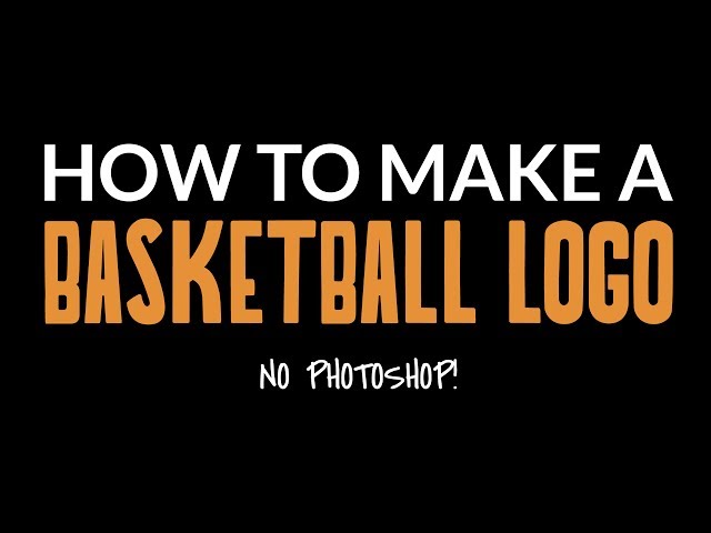 use the basketball logo maker to make a custom logo for your team