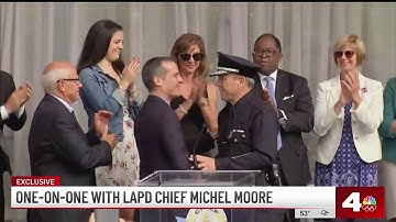 One-on-one with LAPD Chief Michel Moore