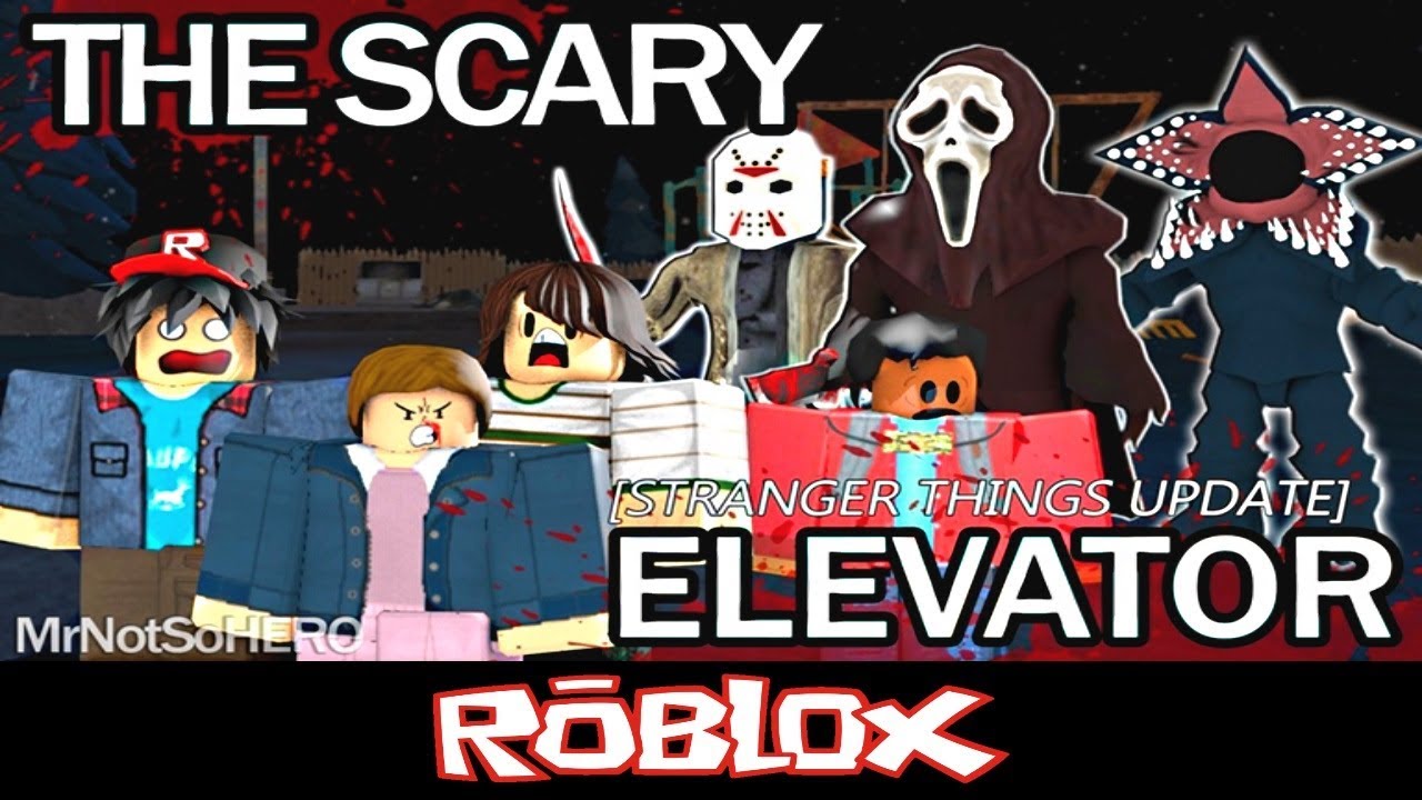 Stranger Things The Scary Elevator By Mrnotsohero Roblox Youtube - granny is in the scary elevator roblox youtube