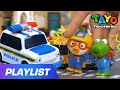 Tayo Rescue Team Song l Police Car Pat, Let's Go! l Tayo Sing Along Special l The Brave Cars