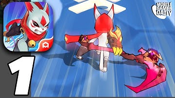 KINJA RUN - Gameplay Walkthrough Part 1 - Levels 1-3 (iOS, Android)