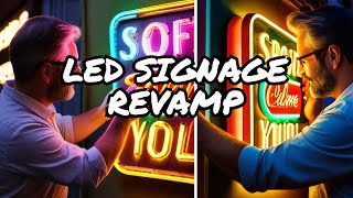 LED Lights Revolutionize Custom Signs for Business!