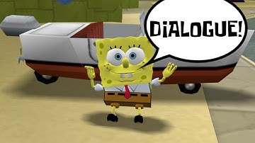 The Simpsons Hit & Run - Annoy Squidward Mission 0 WITH NEW DIALOGUE!