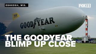 Famous Goodyear blimps return to EAA AirVenture for the first time since 2021