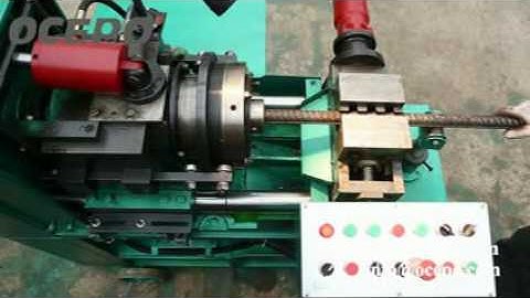 Full automatic rebar upset forging thread rolling machine GD 150 and GZL 451