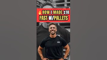 How I Made $1k FAST with Pallets