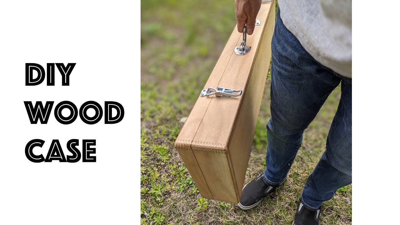 make a wooden case from plywood! - YouTube