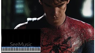SERENATA ATOMIC MIX LAB (The amazing Spiderman) - piano cover tutorial
