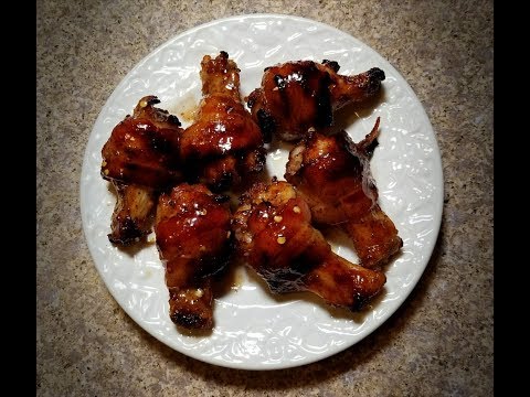 Maple Bacon Wrapped Wings on the Air Fryer