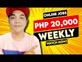 My Online Jobs 20k A Week Work From Home Philippines