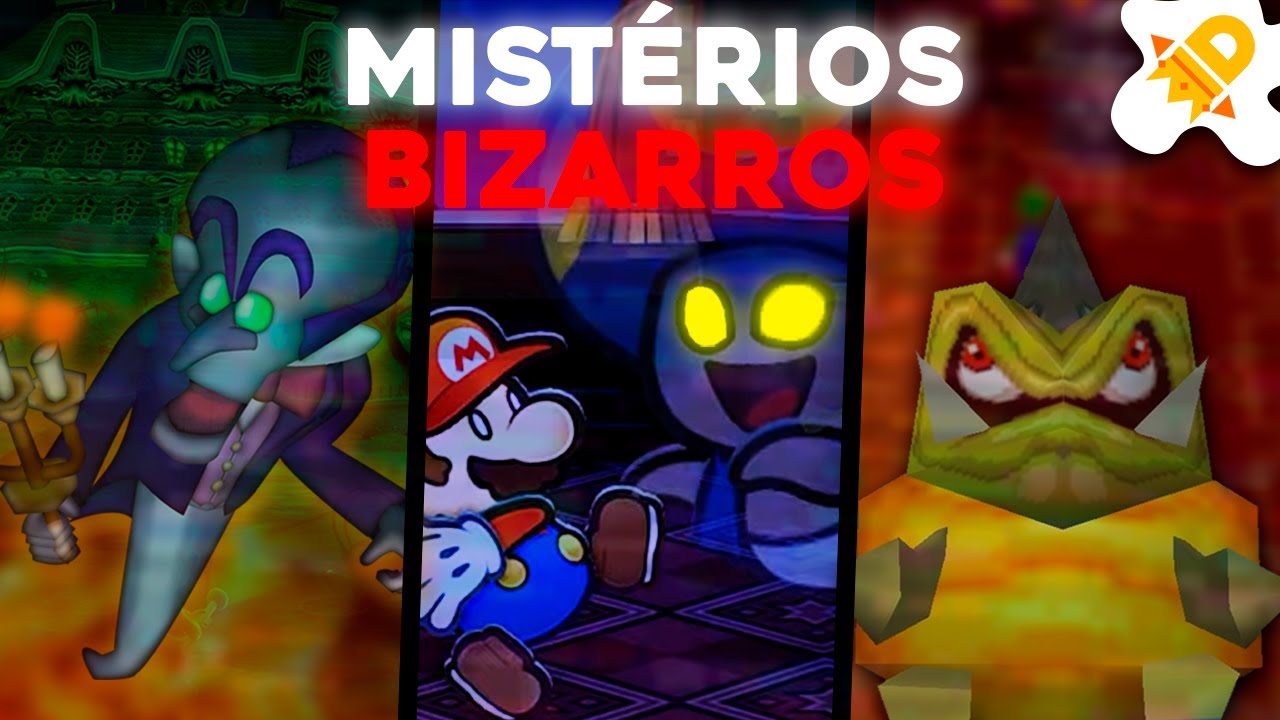 Os Mistérios Mais Bizarros do Mario!