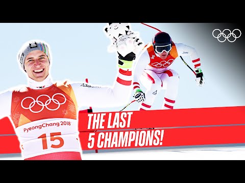 Горные лыжи, мужчины ⛷ Последние 5 чемпионов! 🥇