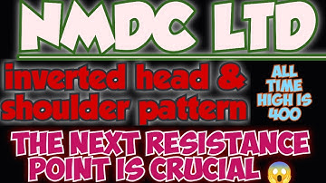 NMDC Ltd || inverted head and shoulder pattern appear on monthly chart