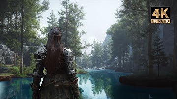 Skyrim NG 2023 | Day & Night in Remastered Riverwood | Modlist [4K60]