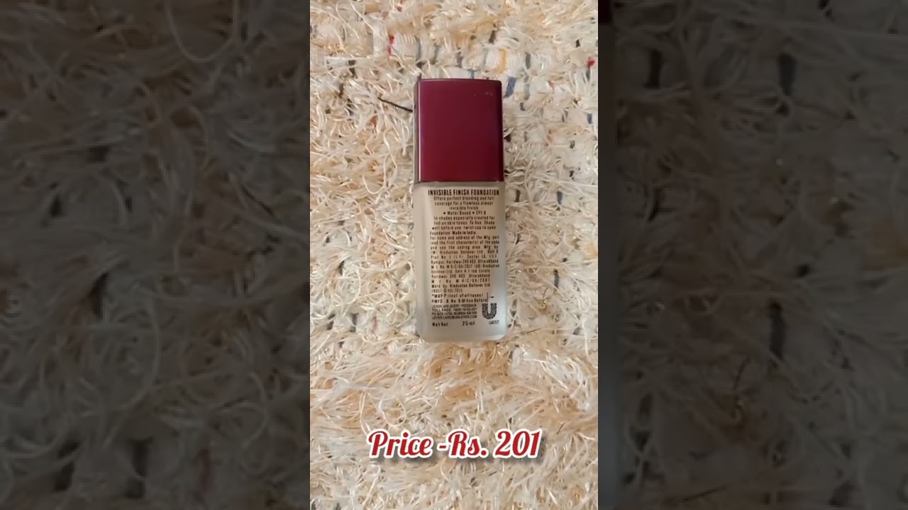 Lakme invisible finish foundation 
