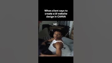 Create a UI/UX design in Canva, not in Figma 😁 #figmadesign #figmatips #funnydesigner #memesdaily