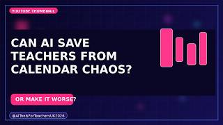 Can AI Save Teachers from Calendar Chaos?