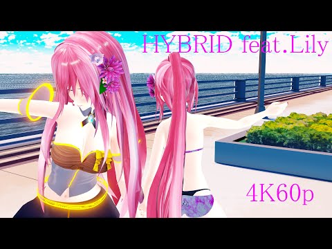 【めんぼう式まつり2022】2人のルカさんにHYBRIDを踊ってもらった【MMD】【4K60p】