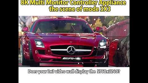 8k Video Wall Controller