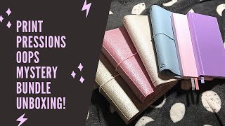 Print Pression Oops Mystery Bundle Unboxing! ✨🌟💫 Aug. 2020