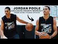 Golden State Warrior Jordan Poole - Full INTENSE Private Workout