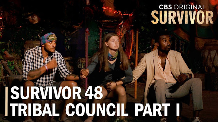 Survivor 48 Finale: | Final Tribal Council | Part 1
