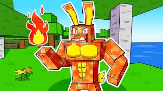 I Survived 1000 DAYS as a FIRE RABBIT in HARDCORE Minecraft! - Rabbit Adventures Compilation