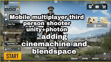 (2021) Multiplayer TPS Mobile in Unity#4: Photon 2 adding cinemachine+ blendspace #unity #photon