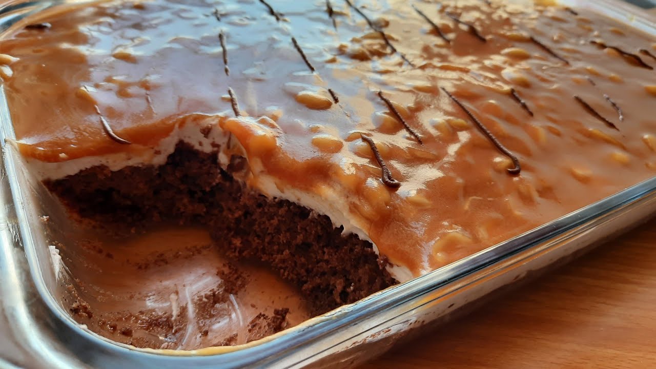 كيكة ال7ملاعق الجديدة راها دايرة حالة بنينة بزاف/سنيكرز الطبقات