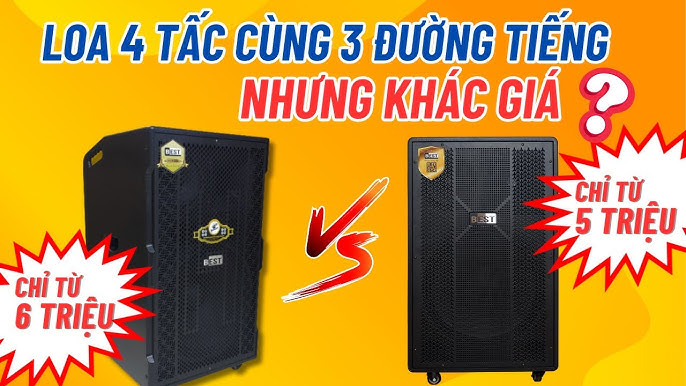 Những Mẫu Loa Kéo 4 Tấc 3 Đường Tiếng Đáng Mua
