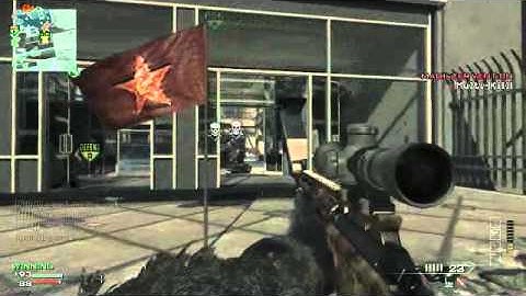 MW3 - Quick Scope and Knife Throw