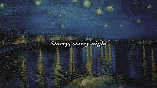 Starry Starry Night by Lianne La Havas from 'Loving Vincent' (Lyric Video)
