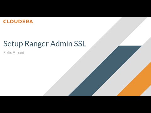 How To Setup Ranger Admin SSL