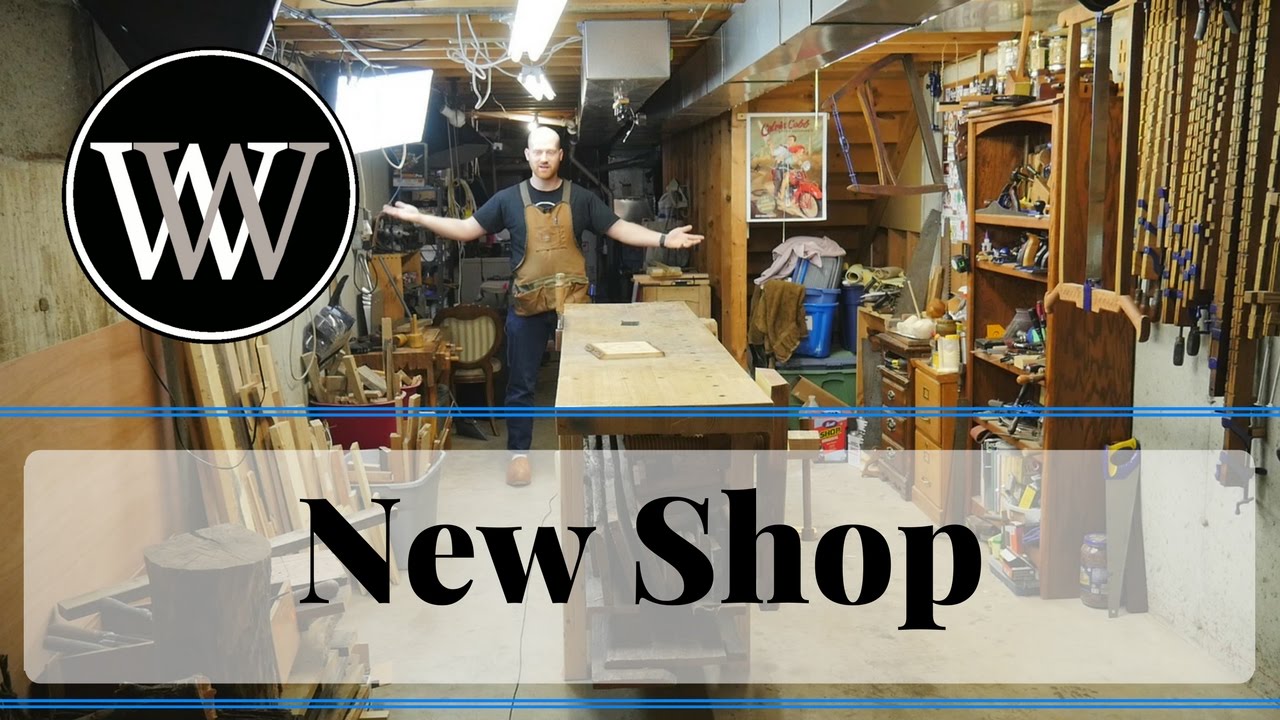 New Shop Tour - Hand Tool Shop Organization and Setup for 