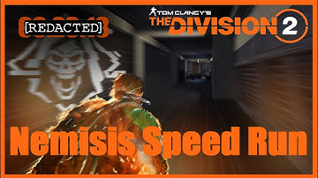 THE DIVISION 2 DESCENT HIGH SPEED NEMESIS RUN