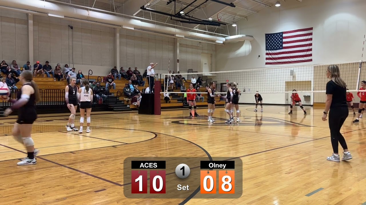 Mt.  Carmel 8th vs. Olney Volleyball WIN 25-15, 25-19
