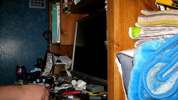 Computer Desk cleanup timelapse