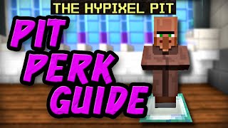 What Perks To Use  Hypixel Pit Guide