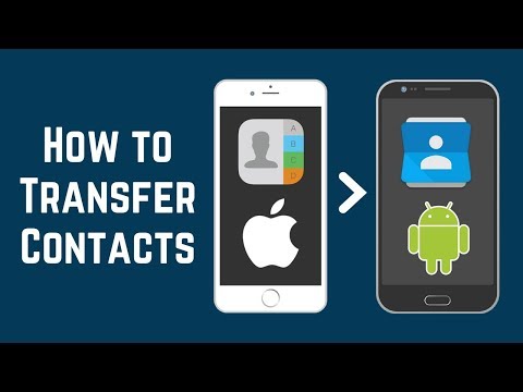 Learn how to transfer contacts from your iphone an android smart phone with this video tutorial. we'll show you the easiest and safest way move co...