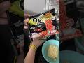 Korean Thai Ramen 😋 OK mama Thai noodles mix with Korean Noodles, So yummy🤩
