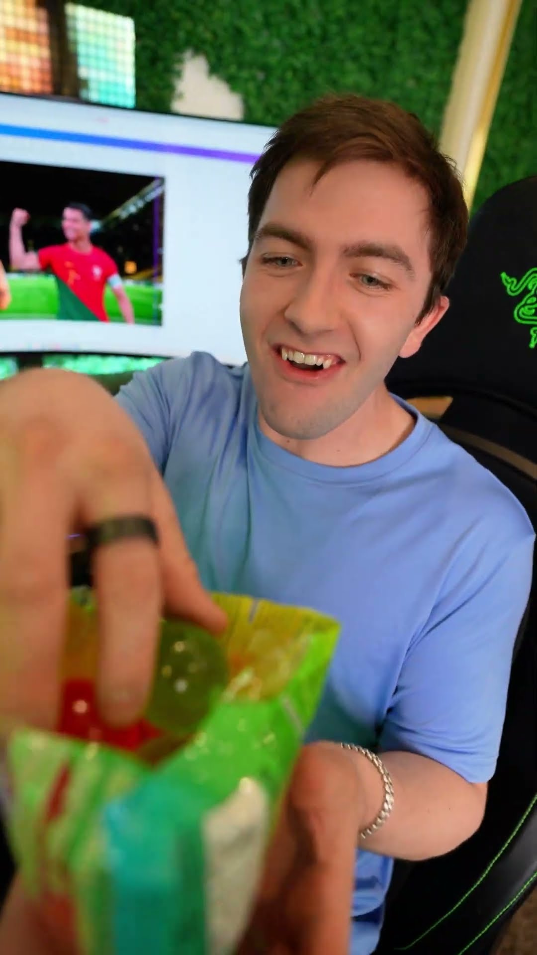 Pranking My Boyfriend with Worlds Sourest Jelly Fruits