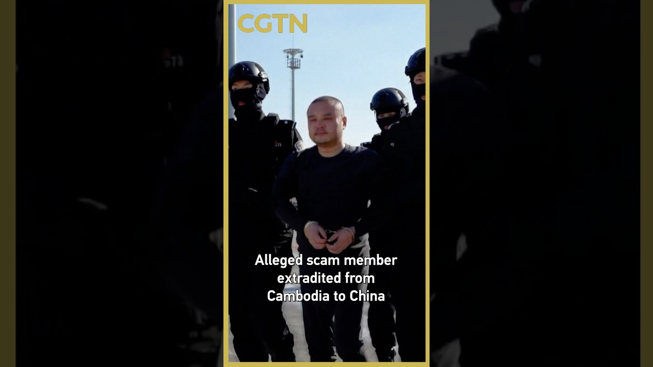 Key suspect in cross-border gambling and fraud syndicate extradited from Cambodia to China
